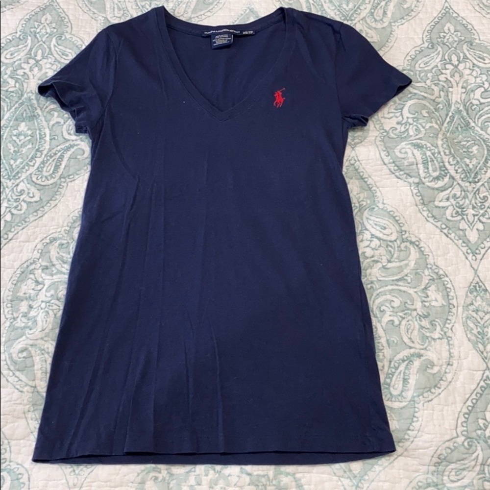 Polo v neck